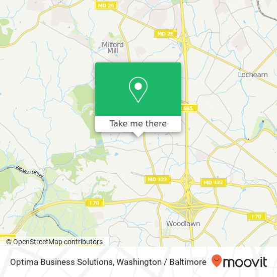 Mapa de Optima Business Solutions