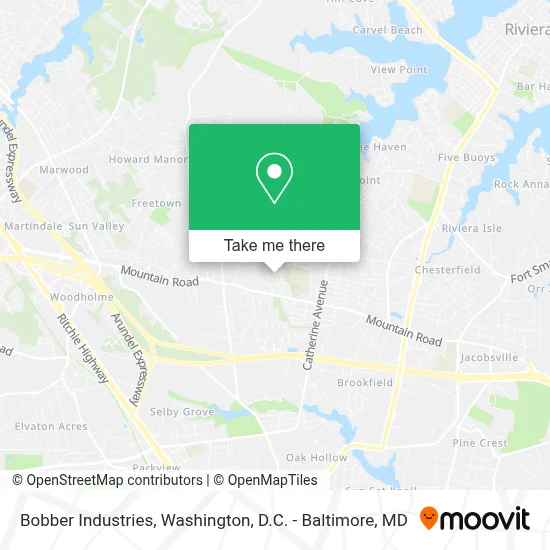 Bobber Industries map