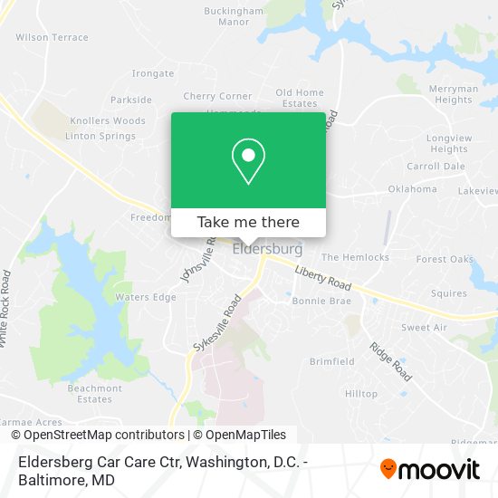 Mapa de Eldersberg Car Care Ctr