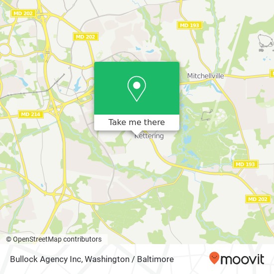 Bullock Agency Inc map