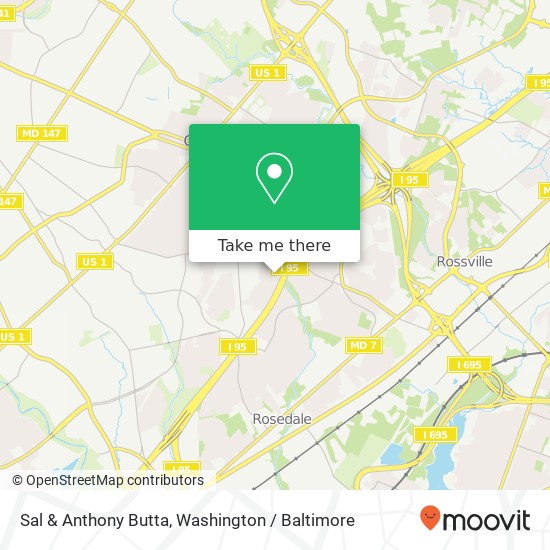 Sal & Anthony Butta map