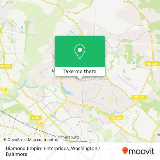 Diamond Empire Enterprises map