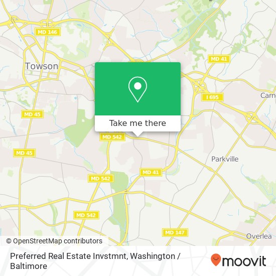 Preferred Real Estate Invstmnt map