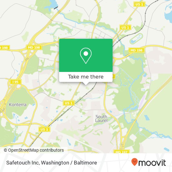 Safetouch Inc map