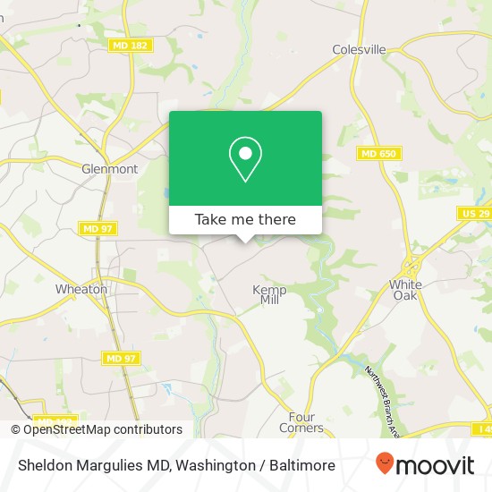 Sheldon Margulies MD map