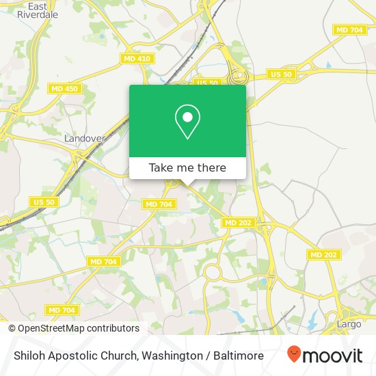 Mapa de Shiloh Apostolic Church