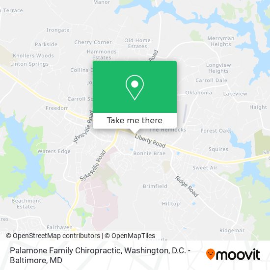 Mapa de Palamone Family Chiropractic