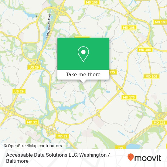 Mapa de Accessable Data Solutions LLC