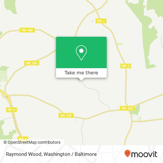 Raymond Wood map