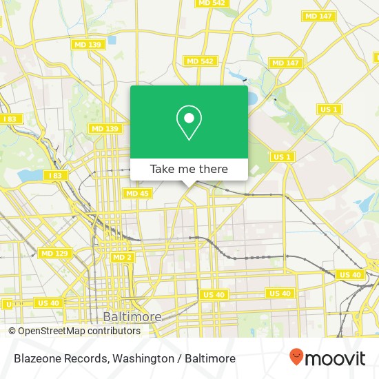 Blazeone Records map