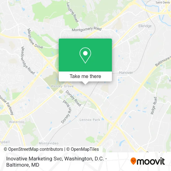 Mapa de Inovative Marketing Svc