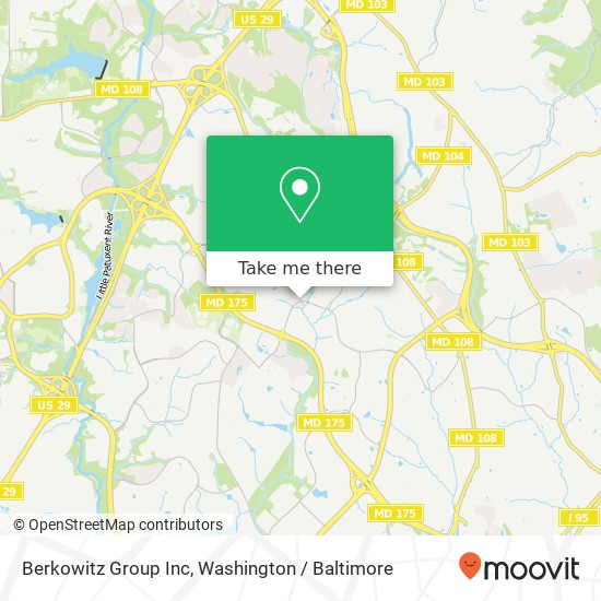 Mapa de Berkowitz Group Inc