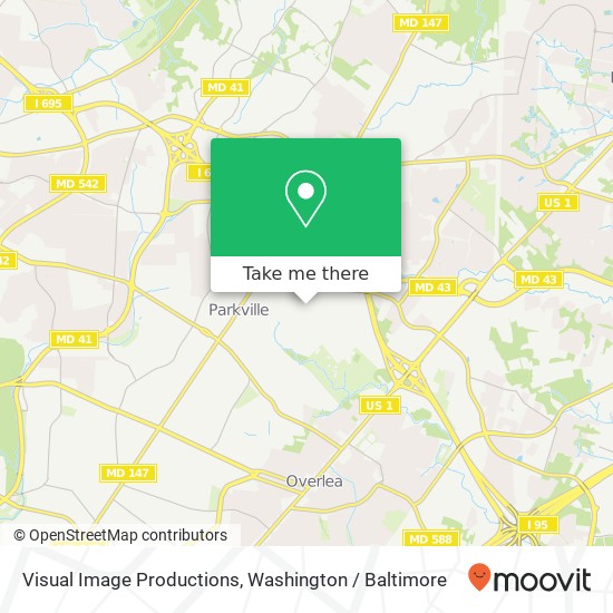 Visual Image Productions map