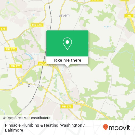 Mapa de Pinnacle Plumbing & Heating