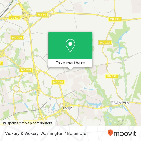 Mapa de Vickery & Vickery