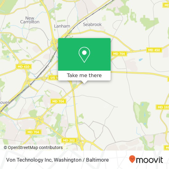 Mapa de Von Technology Inc