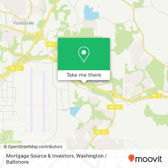 Mapa de Mortgage Source & Investors