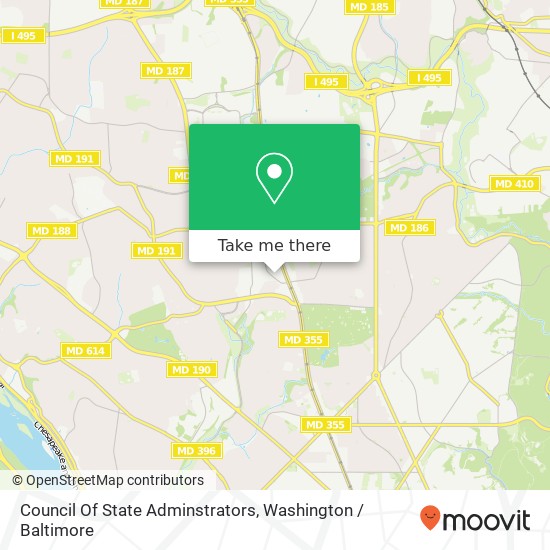 Council Of State Adminstrators map
