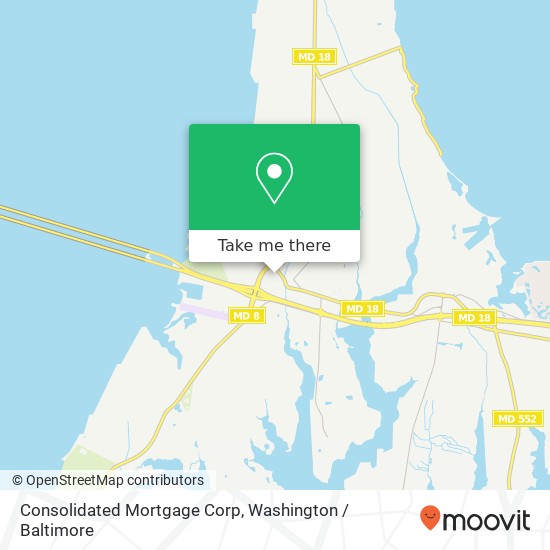 Consolidated Mortgage Corp map