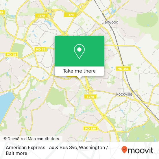 Mapa de American Express Tax & Bus Svc