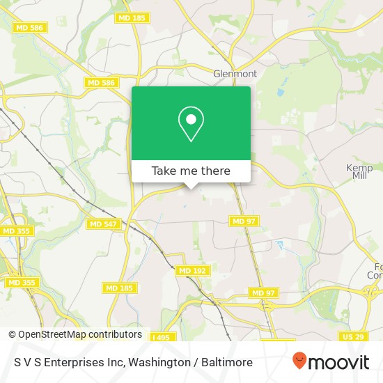 S V S Enterprises Inc map