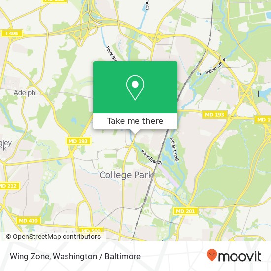 Wing Zone map