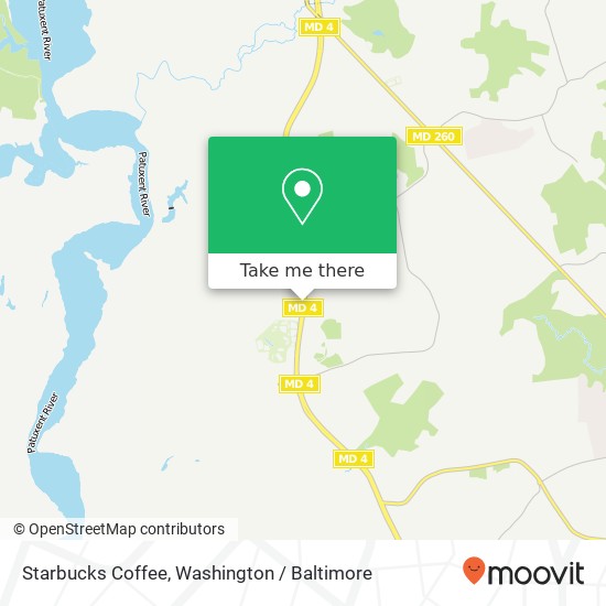 Starbucks Coffee map