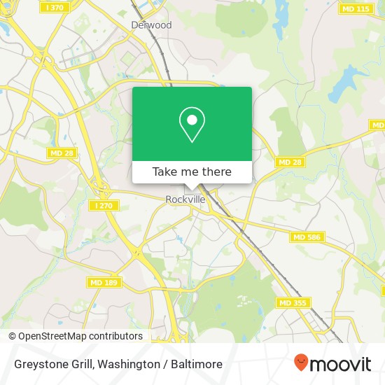 Mapa de Greystone Grill