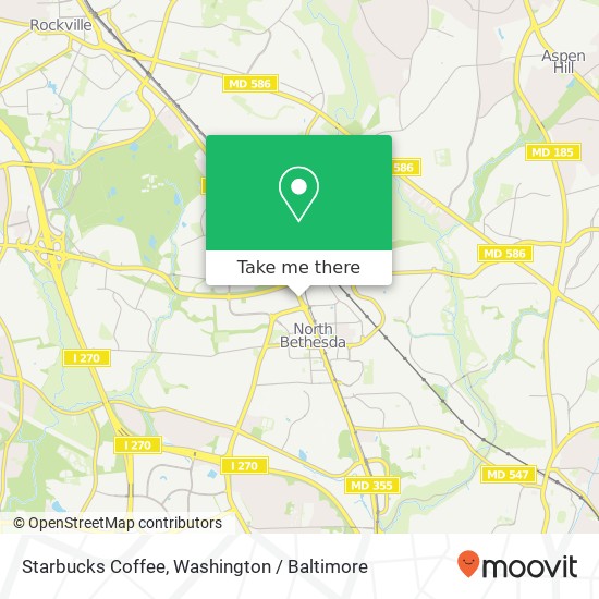 Starbucks Coffee map