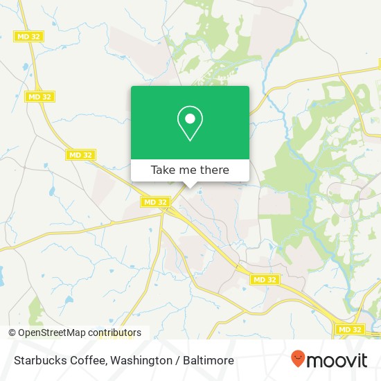 Starbucks Coffee map