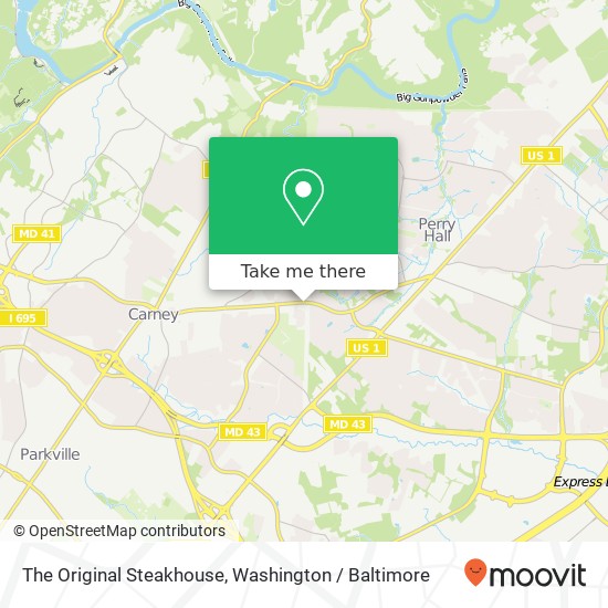 Mapa de The Original Steakhouse