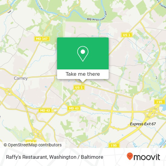 Mapa de Raffy's Restaurant