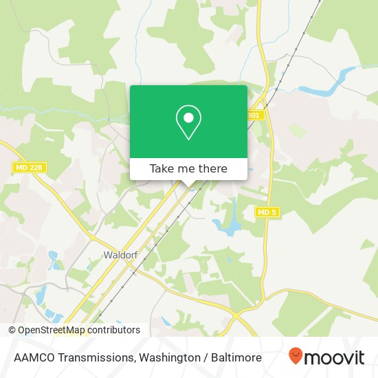 AAMCO Transmissions map