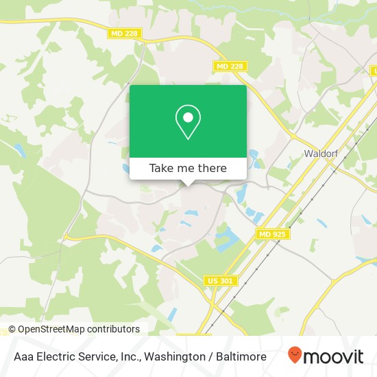 Aaa Electric Service, Inc. map