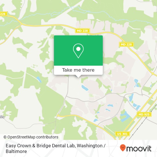 Mapa de Easy Crown & Bridge Dental Lab