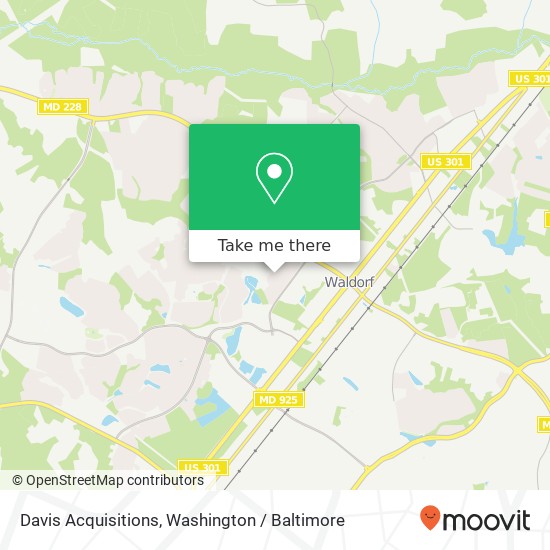 Davis Acquisitions map