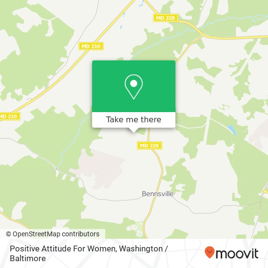 Positive Attitude For Women map
