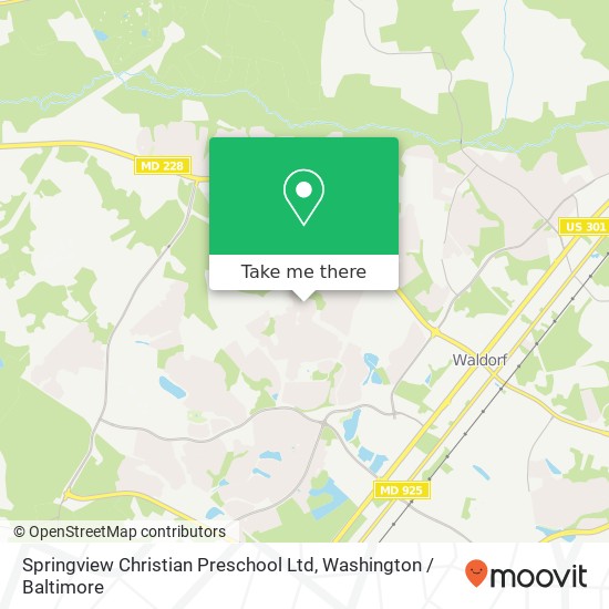 Mapa de Springview Christian Preschool Ltd