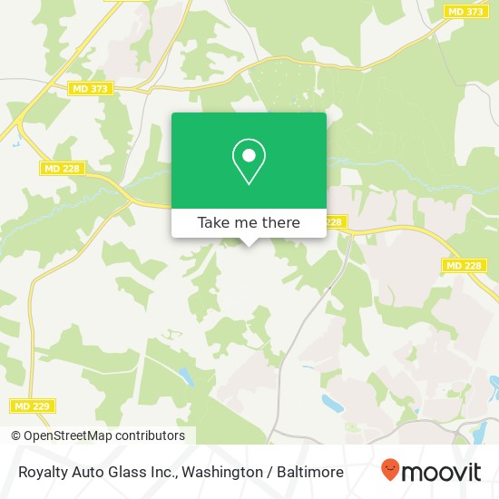 Royalty Auto Glass Inc. map