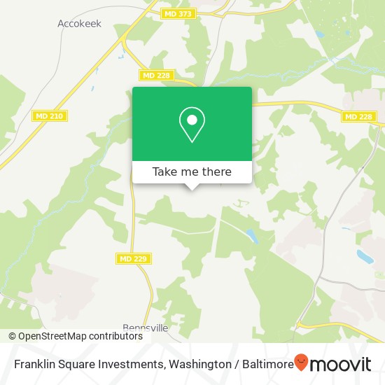 Franklin Square Investments map