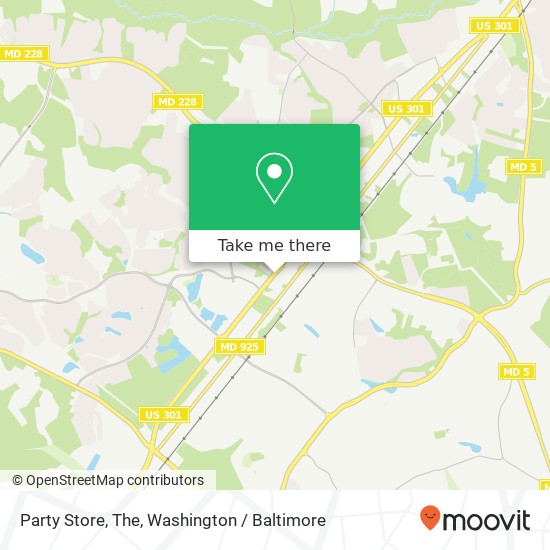 Party Store, The map