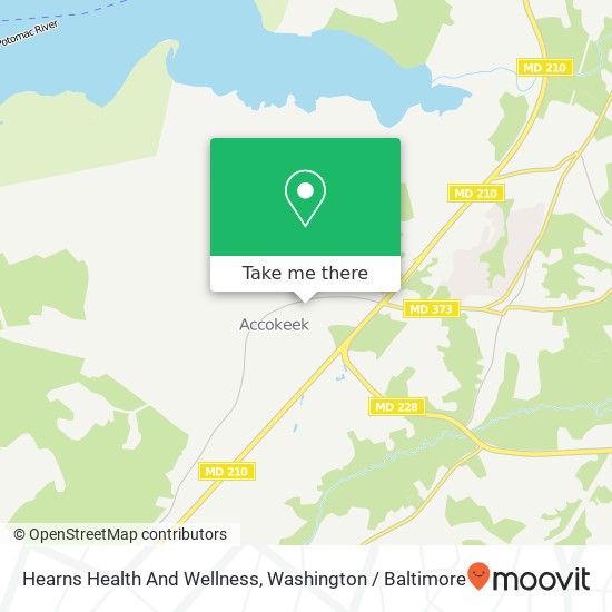 Mapa de Hearns Health And Wellness