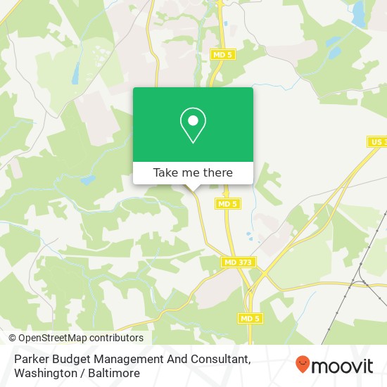 Mapa de Parker Budget Management And Consultant