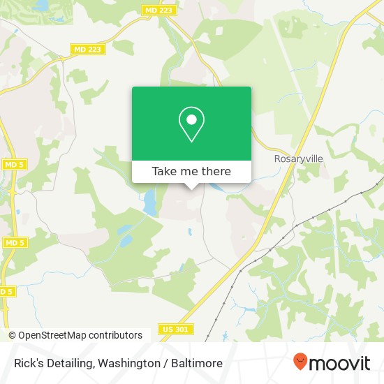 Rick's Detailing map