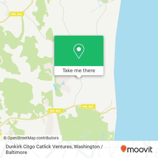 Mapa de Dunkirk Citgo Catlick Ventures