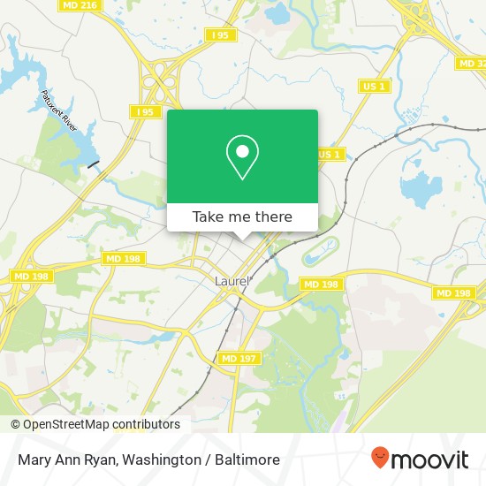 Mary Ann Ryan map