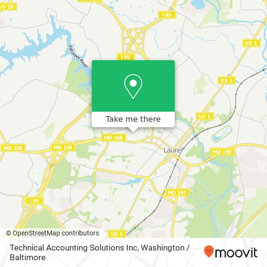 Mapa de Technical Accounting Solutions Inc
