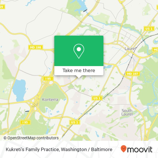 Kukreti's Family Practice map