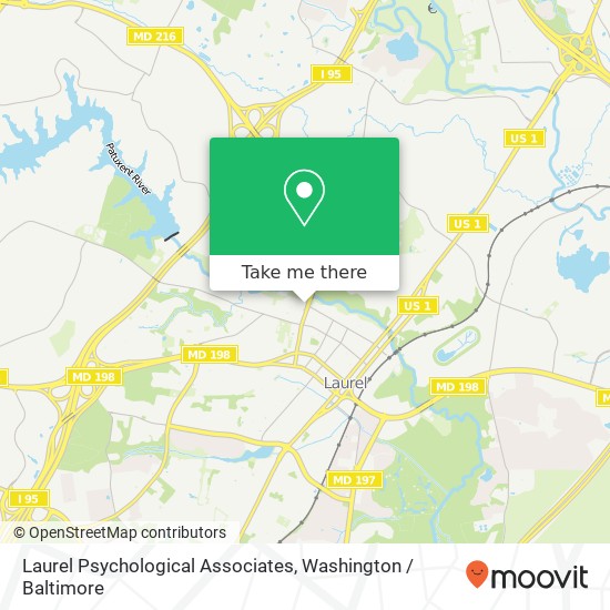 Mapa de Laurel Psychological Associates