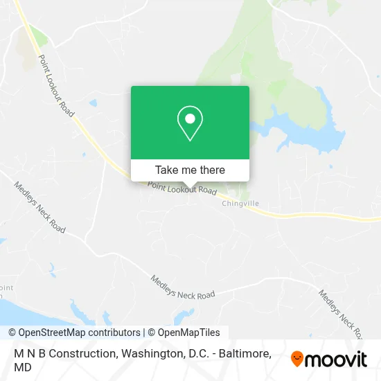 M N B Construction map